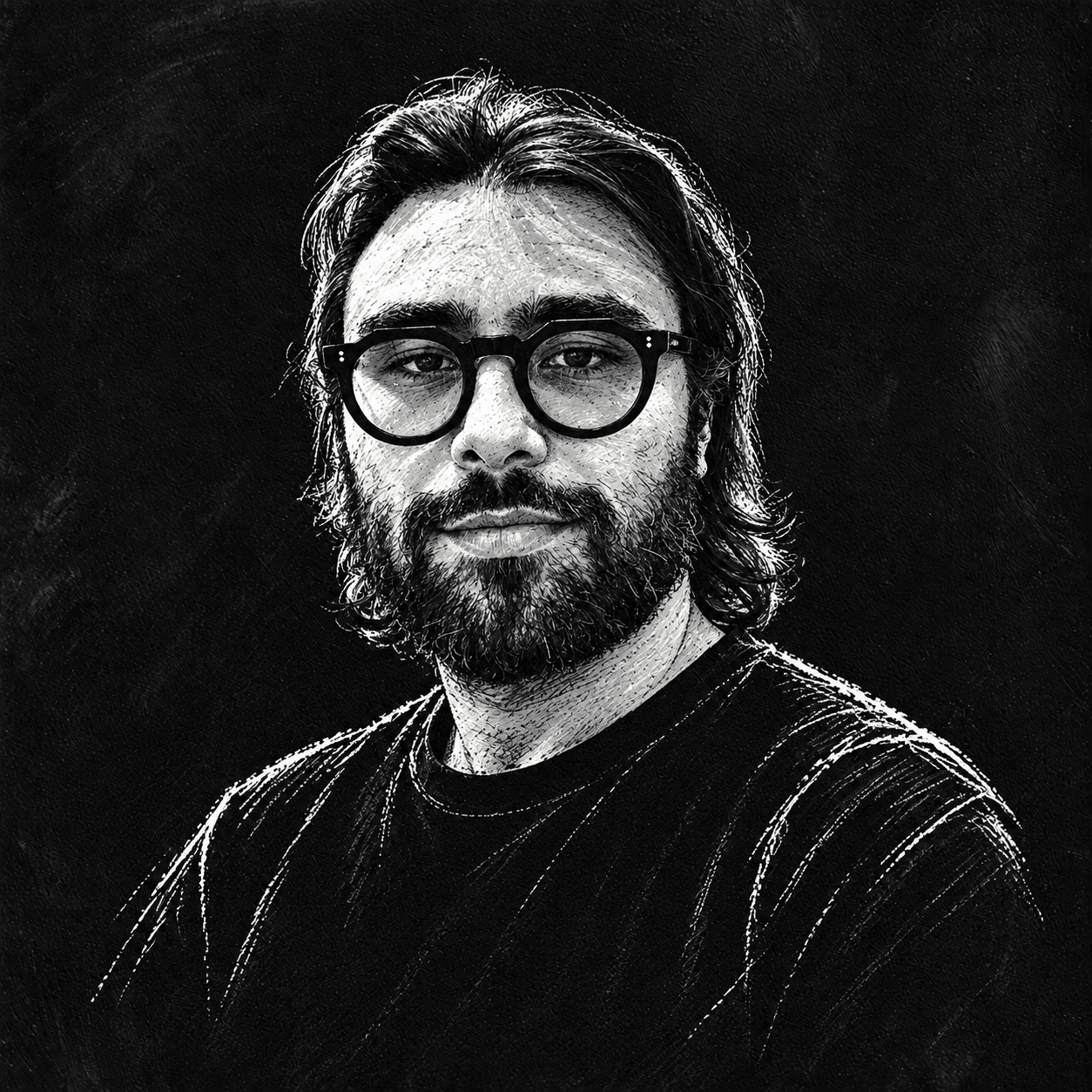 Théo Wizman, cofondateur de Gatsby — portrait dessiné